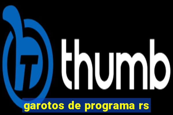 garotos de programa rs